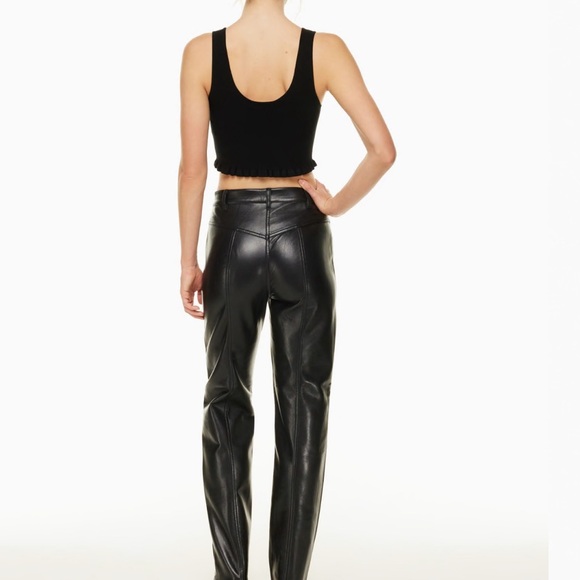 Aritzia Wilfred Rebel Leather Pants - Picture 5 of 5